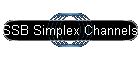 Simplex Channel Icon SSB Nets & Frequencies